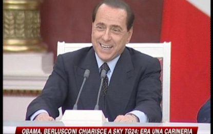 Berlusconi: "Obama abbronzato? E' una carineria"