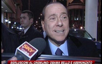 Berlusconi: "Obama abbronzato? Solo una carineria"