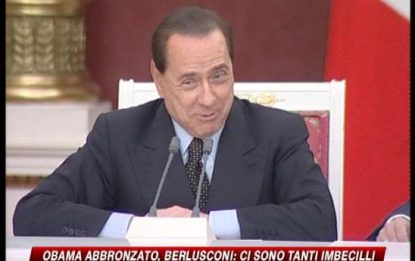 La gaffe su Barack Obama, Berlusconi replica all'opposizione