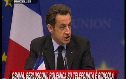 Consiglio Ue, Sarkozy annuncia: linea comune per il G20
