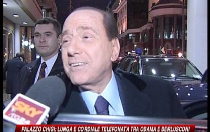 Telefonata tra Berlusconi e Obama