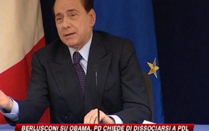 Obama chiama Berlusconi: Usa e Italia sono amici