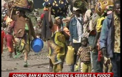 Congo, Ban Ki Moon chiede il cessate il fuoco
