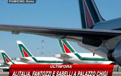 Alitalia, Fantozzi: cancelleremo 100 voli al giorno