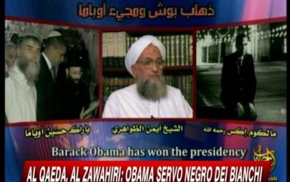 Al Qaeda insulta Obama: "Negro filo-israeliano"