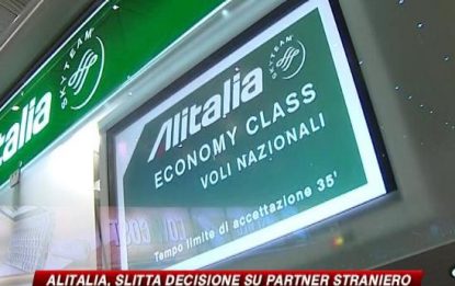 Alitalia, il governo dice sì all'offerta di Cai
