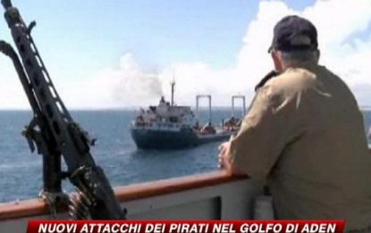 Nuovi attacchi dei pirati nel golfo di Aden