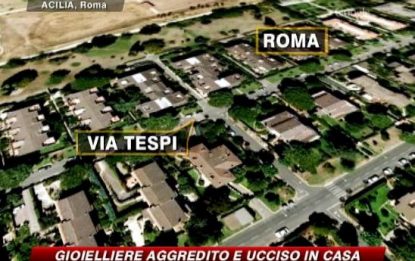 Roma, ucciso gioielliere in casa: si ipotizza rapina