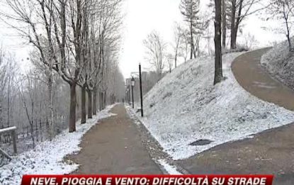 Maltempo: neve, pioggia e freddo in gran parte dell'Italia