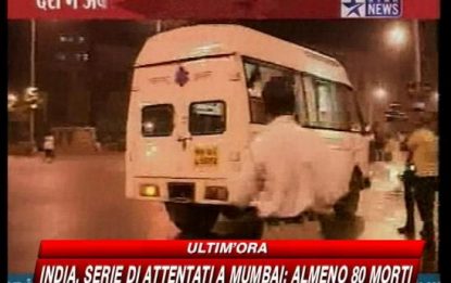India, attacchi terroristici: almeno 80 morti a Mumbai