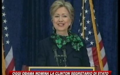 L'Hillary day: oggi nomina ufficiale a Segretario di Stato