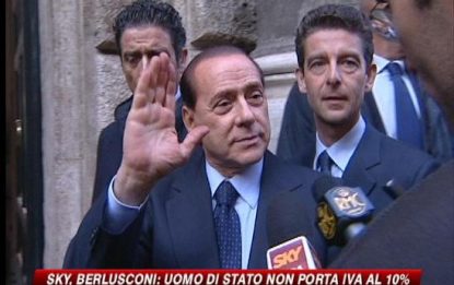 SKY, Berlusconi: "Non faccio i miei interessi"