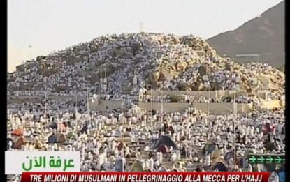 La Mecca, tre milioni di pellegrini per la festa dell'Hajj