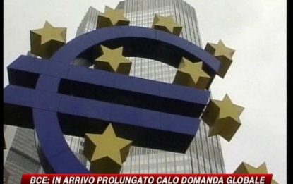 Bce: la crisi durerà, attuare subito le misure dei governi