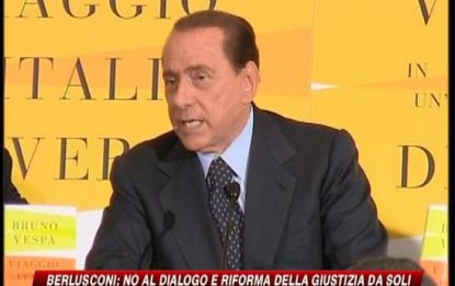 Berlusconi chiude all'opposizione: "Avanti da soli"