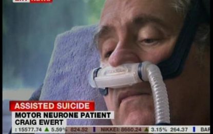 Video choc, in tv il suicidio di un malato di Sla
