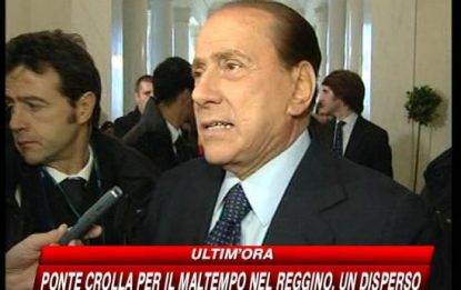 Giustizia, Berlusconi apre al confronto in Parlamento