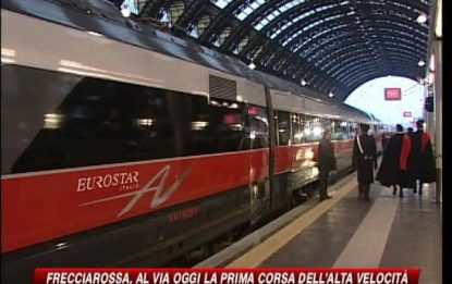 Alta velocità, Bologna-Milano in un'ora con la Frecciarossa