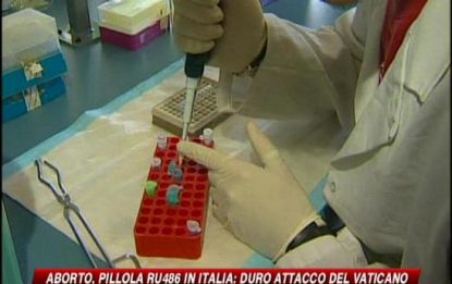 Aborto, il Vaticano condanna la RU486 in Italia