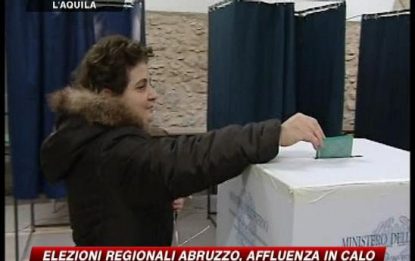 Elezioni regionali in Abruzzo, urne apertte fino alle 15