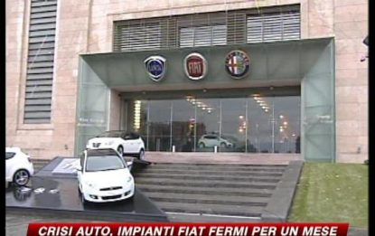 Fiat, impianti fermi un mese: 50mila in cassa integrazione