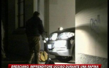 Brescia, imprenditore ucciso a colpi d'arma da fuoco
