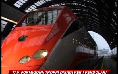 Alta velocità, Formigoni: Pronti a fermare Freccia Rossa