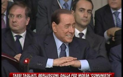 Tassi tagliati, Berlusconi: dalla Fed mossa "comunista"
