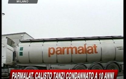Crack Parmalat, Calisto Tanzi condannato a 10 anni