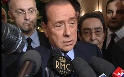 Berlusconi: dopo Natale riforma Giustizia senza Veltroni