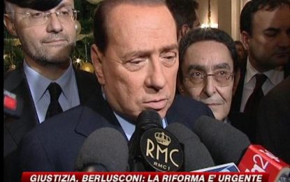 Dialogo, da Berlusconi lo stop. Riforma giustizia a gennaio