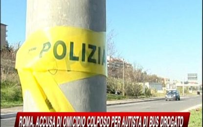 Uomo ucciso da bus a Roma, autista positivo a cocaina
