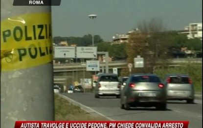 Roma, autista drogato uccide uomo, Pm chiede convalida fermo