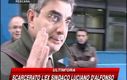 Inchiesta Pescara, torna libero l'ex sindaco D'Alfonso