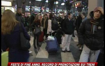 Vacanze Natale, sei milioni di italiani scelgono il treno