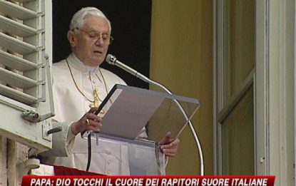 Papa: Dio tocchi il cuore dei rapitori delle suore italiane