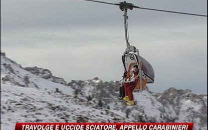 Bolzano, pirata degli sci uccide un uomo davanti alla figlia