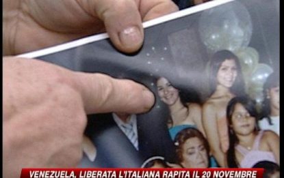 Liberata la studentessa italiana sequestrata in Venezuela