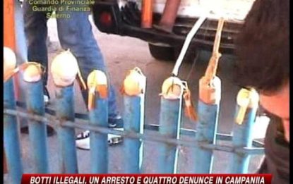 Botti, decine di sequestri in tutta Italia