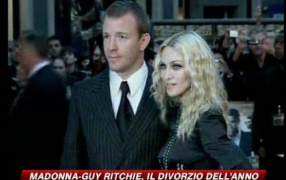 Il divorzio dell'anno è quello tra Madonna e Guy Ritchie