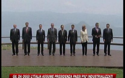 G8, da oggi l'Italia assume la presidenza