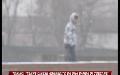 Torino, 17enne cinese aggredito a colpi di bottiglia