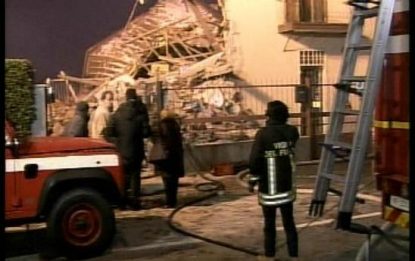 Esplode palazzina nel Bergamasco: 2 feriti gravi