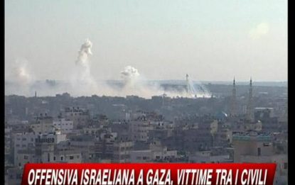 Gaza, tank uccidono civili. Morto primo soldato israeliano