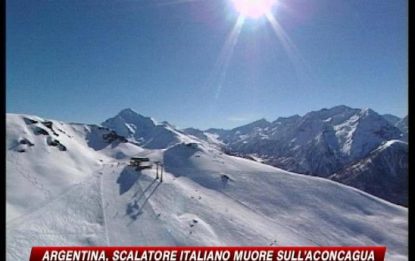 Argentina, muore alpinista italiano