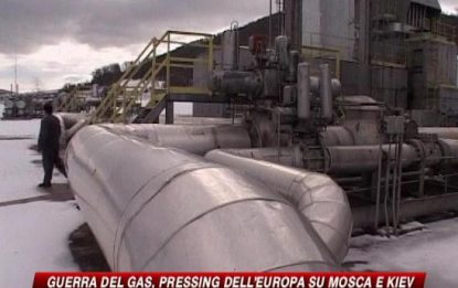 Guerra del gas, l'Ue alza la voce