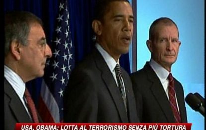 Terrorismo, la svolta di Obama: Usa aboliranno la tortura
