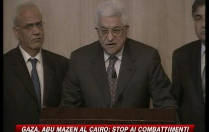 Gaza, appello di Abu Mazen: "Non c'è più tempo da perdere"