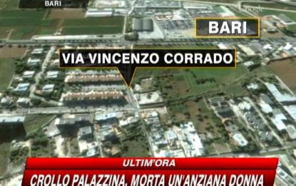 Esplode palazzina a Bari per fuga di gas, tre morti