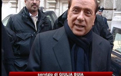 Giustizia: Berlusconi, "Faremo la riforma anche da soli"